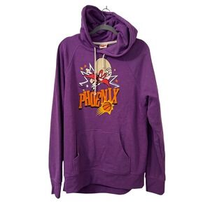 Homage Space Jam Phoenix Suns Hoodie Pullover Purple Taz Basketball Mens L